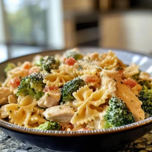 Broccoli Chicken Pasta Salad