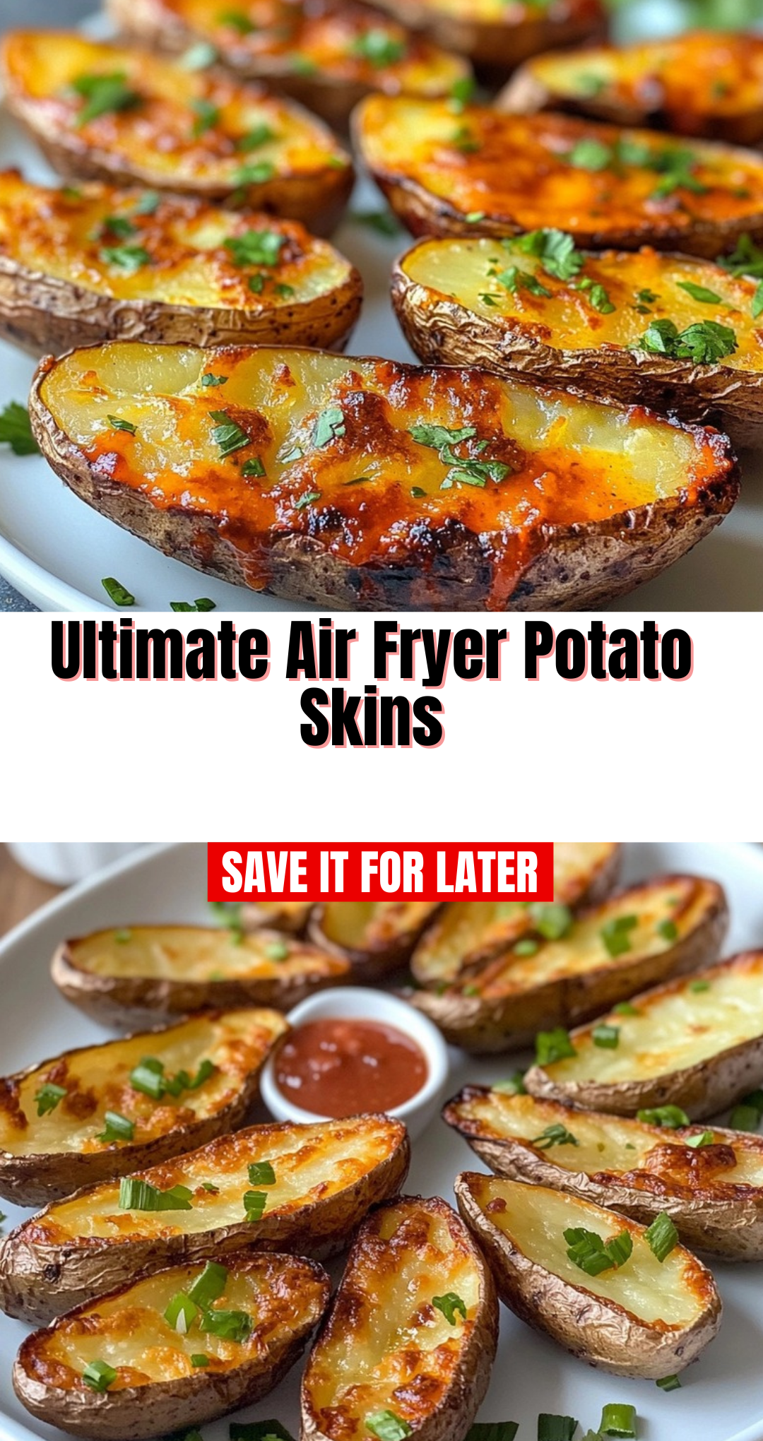 Ultimate Air Fryer Potato Skins