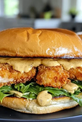 Crispy Chicken Caesar Sandwich