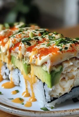 Sushi Bake with Crab and Avocado Recipe