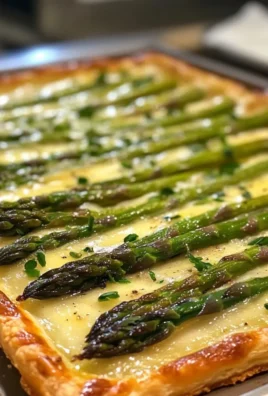 Sheet Pan Spring Asparagus and Gruyere Tart