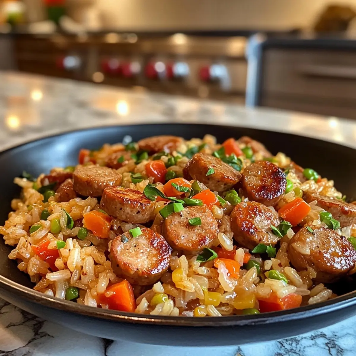 Sausage and Rice Skillet