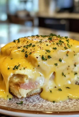 Eggs Benedict Casserole with Hollandaise Sauce