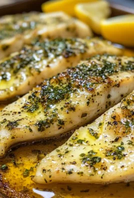 Sheet Pan Lemon Herb Tilapia