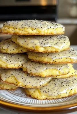 Lemon Poppy Seed Crinkle Cookies