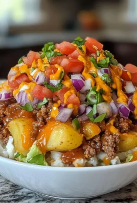 Loaded Potato Taco Bowl