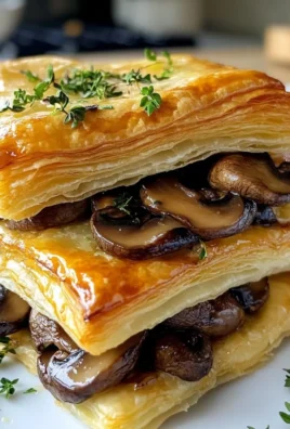 Mushroom Puff Pastry