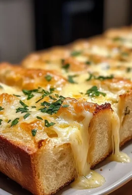 Homemade Cheesy Garlic Bread