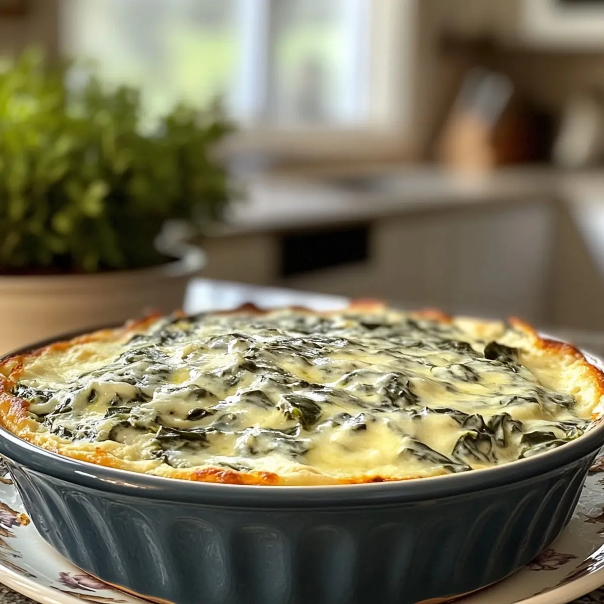 Creamed Spinach Bake