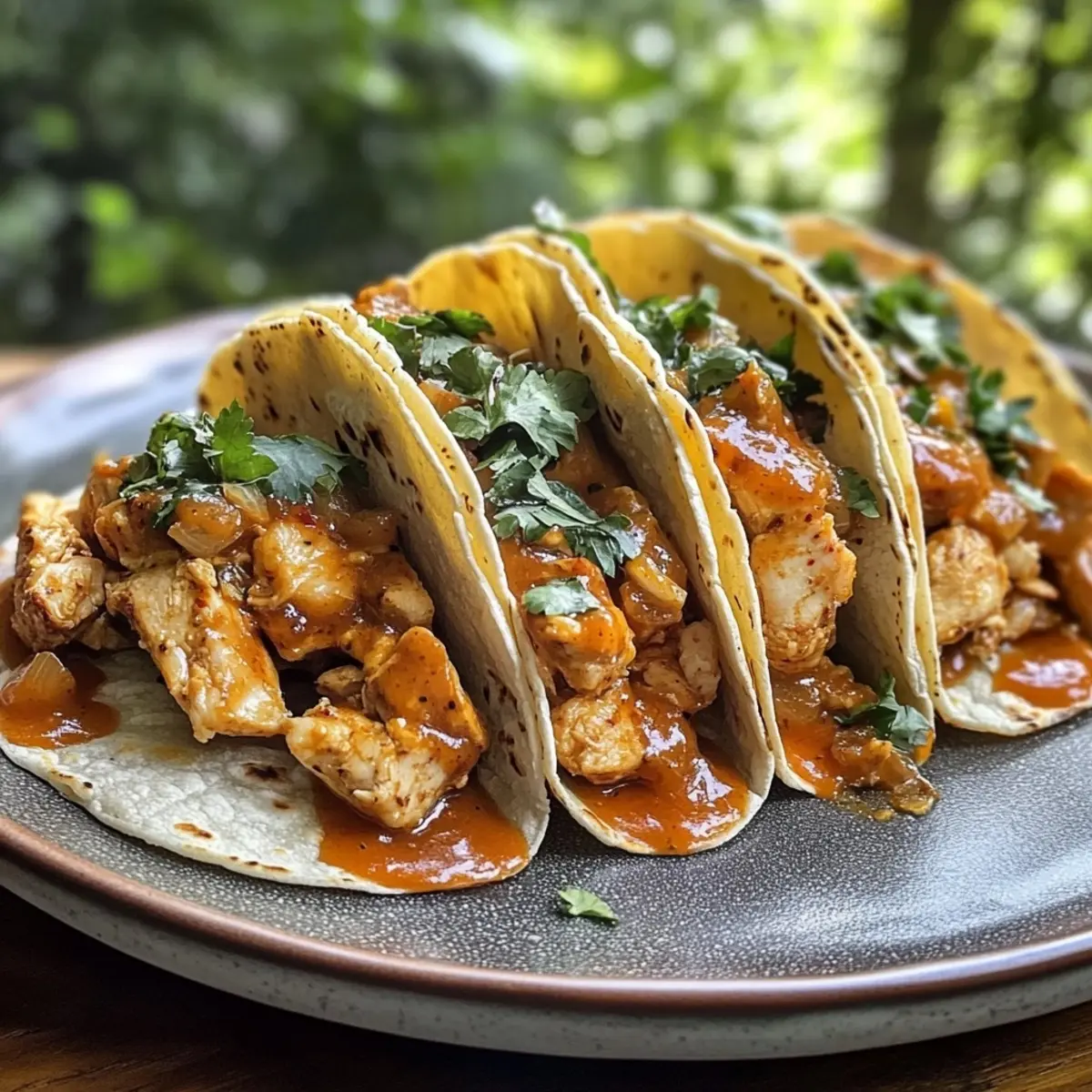Smoky Adobo Chicken Street Tacos
