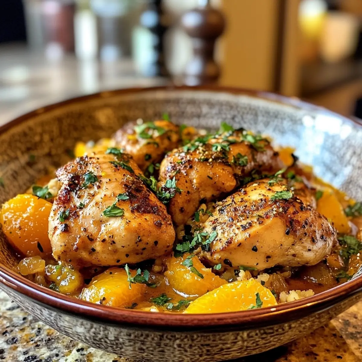 Moroccan Chicken and Orange Tagine Recipe
