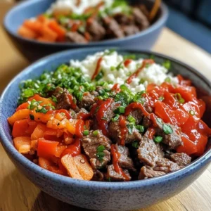 Meal Prep Cottage Cheese Beef Bowl