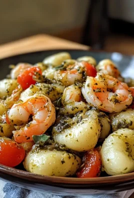 30-Minute Pesto Shrimp Gnocchi
