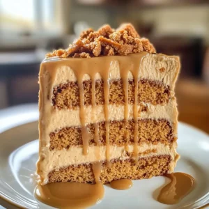 Biscoff Cookie Butter Cake