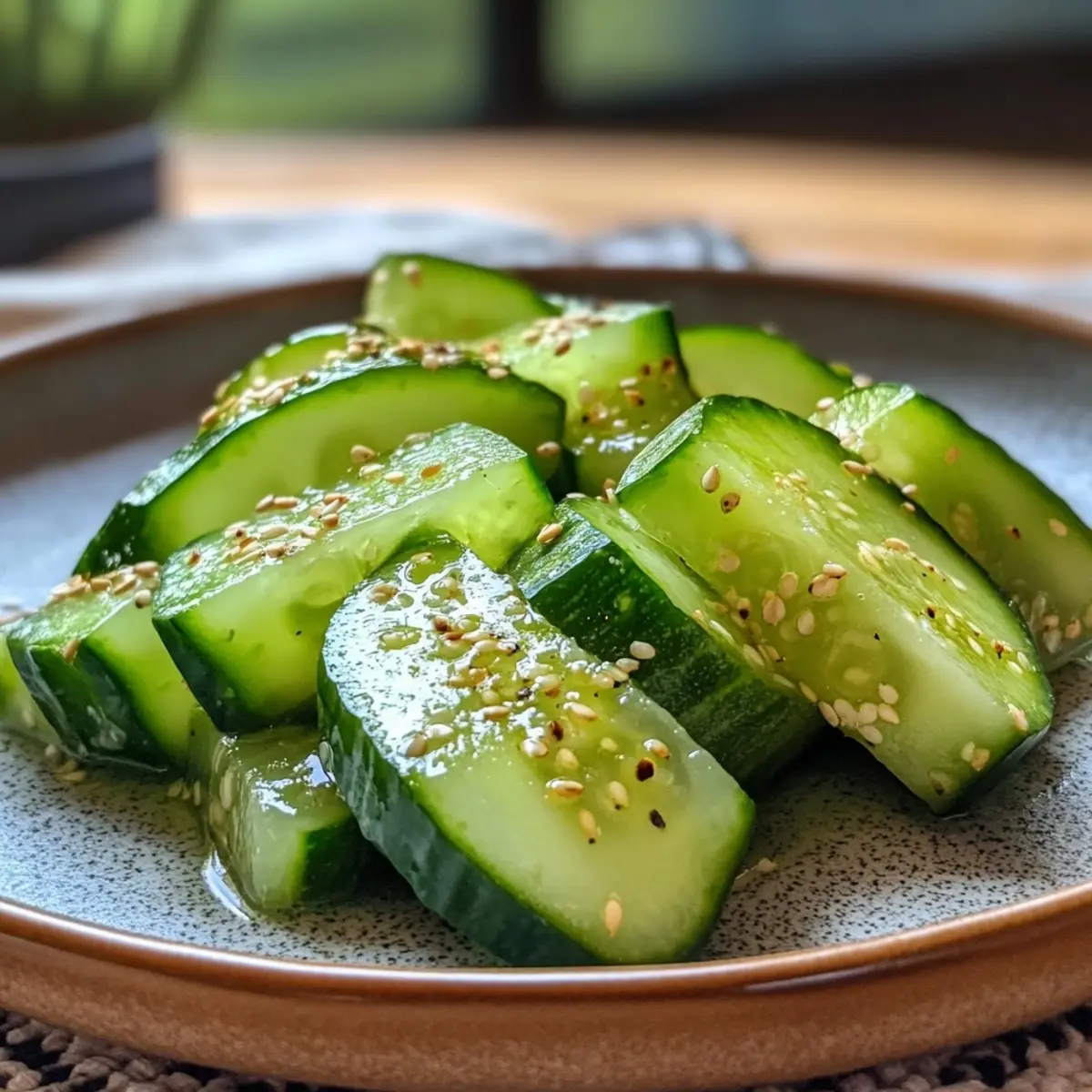 30-Minute Smashed Cucumber