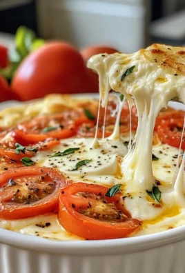 Tomato Mozzarella Caprese Dip