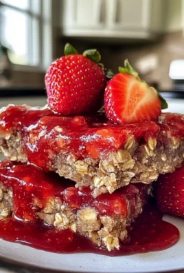 Delicious Healthy Strawberry Banana Oat Freezer Bars