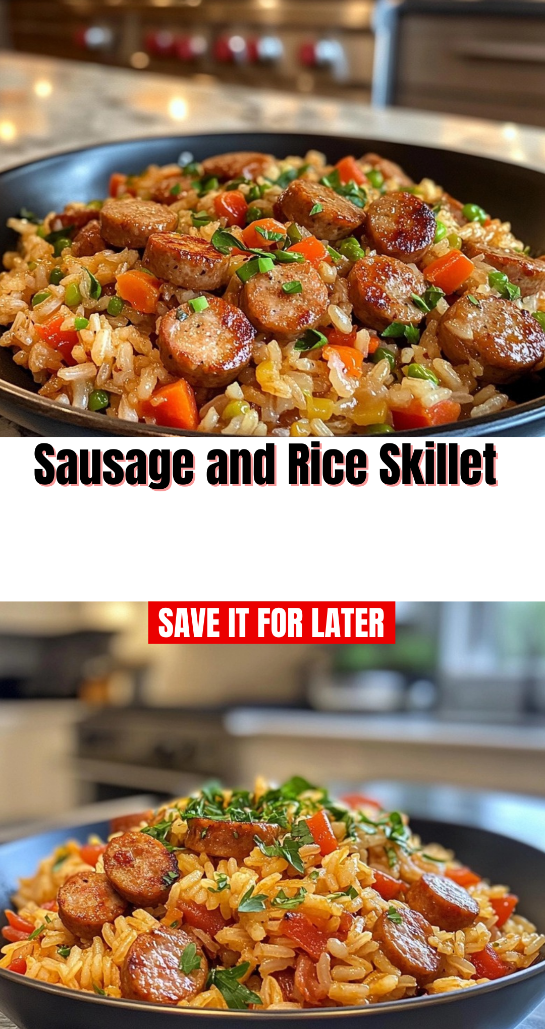Sausage and Rice Skillet
