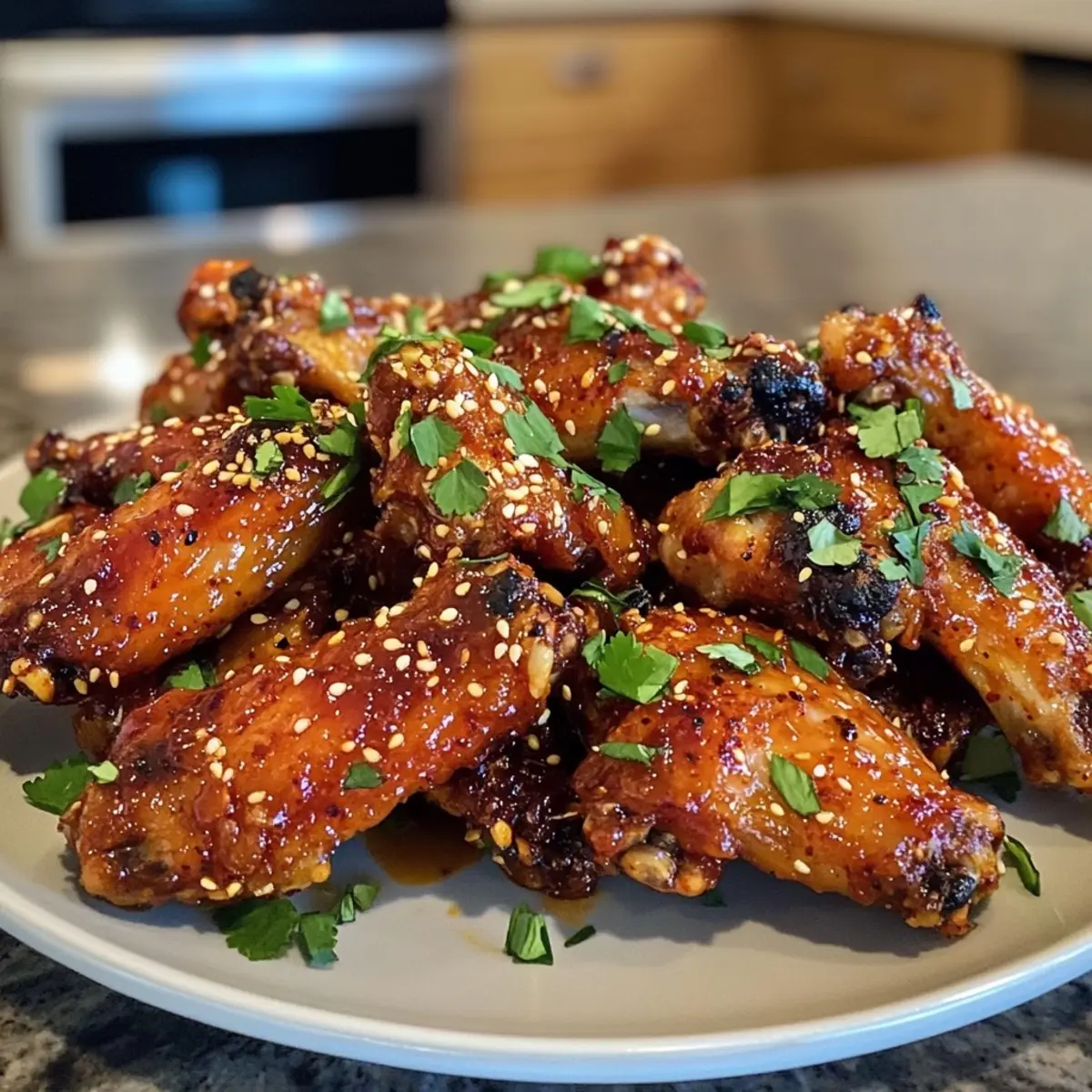 Gochujang Honey Garlic Wings