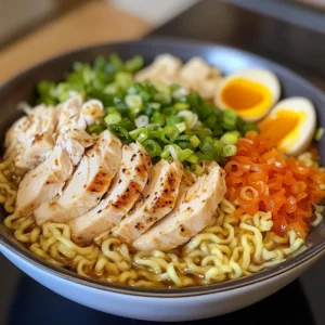 Homemade Chicken Ramen
