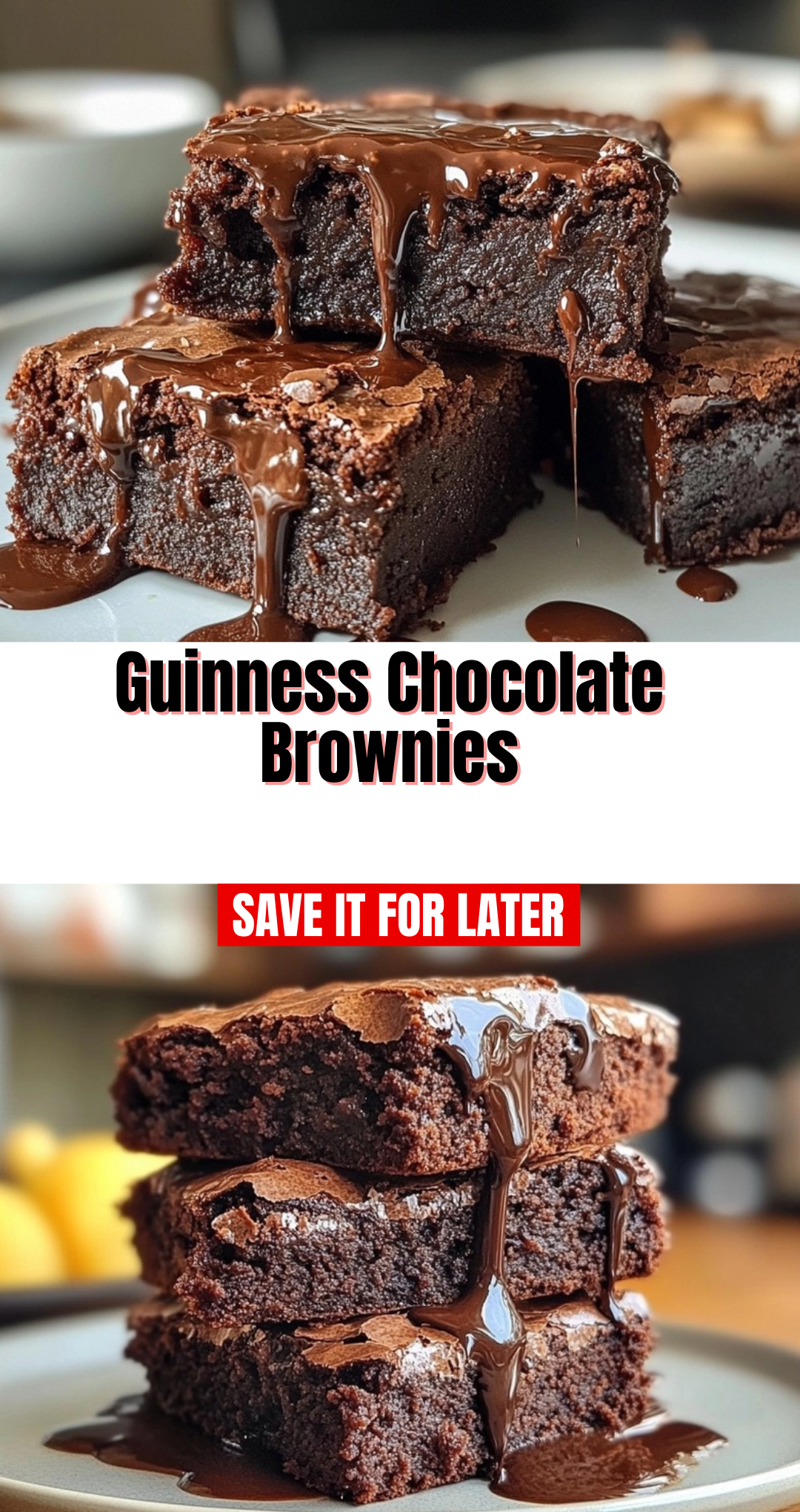 Guinness Chocolate Brownies