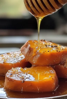 Hot Honey Melting Sweet Potatoes