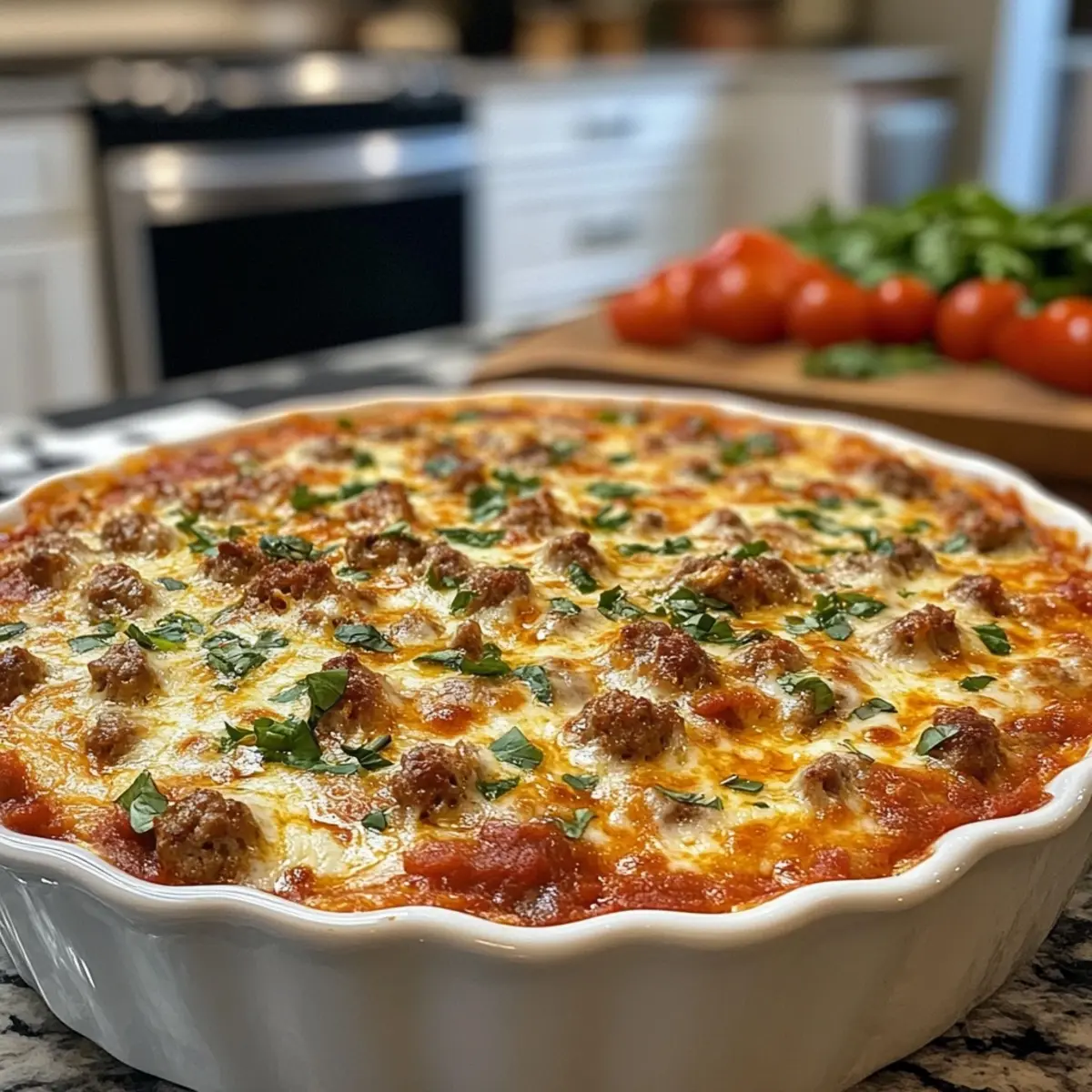 Spicy Italian Sausage Dip