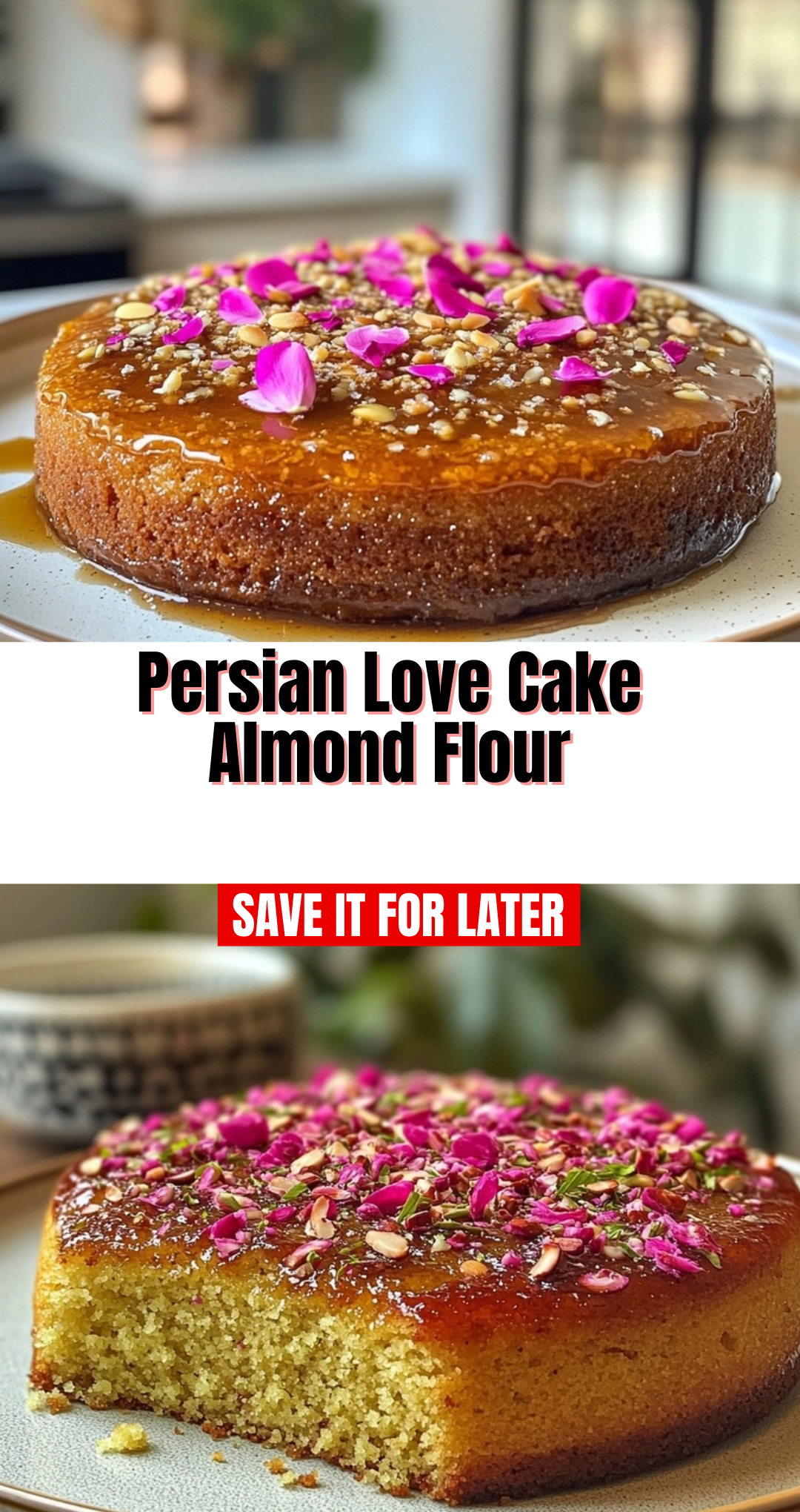 Persian Love Cake Almond Flour