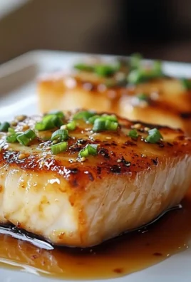 Miso Ginger Glazed Sea Bass
