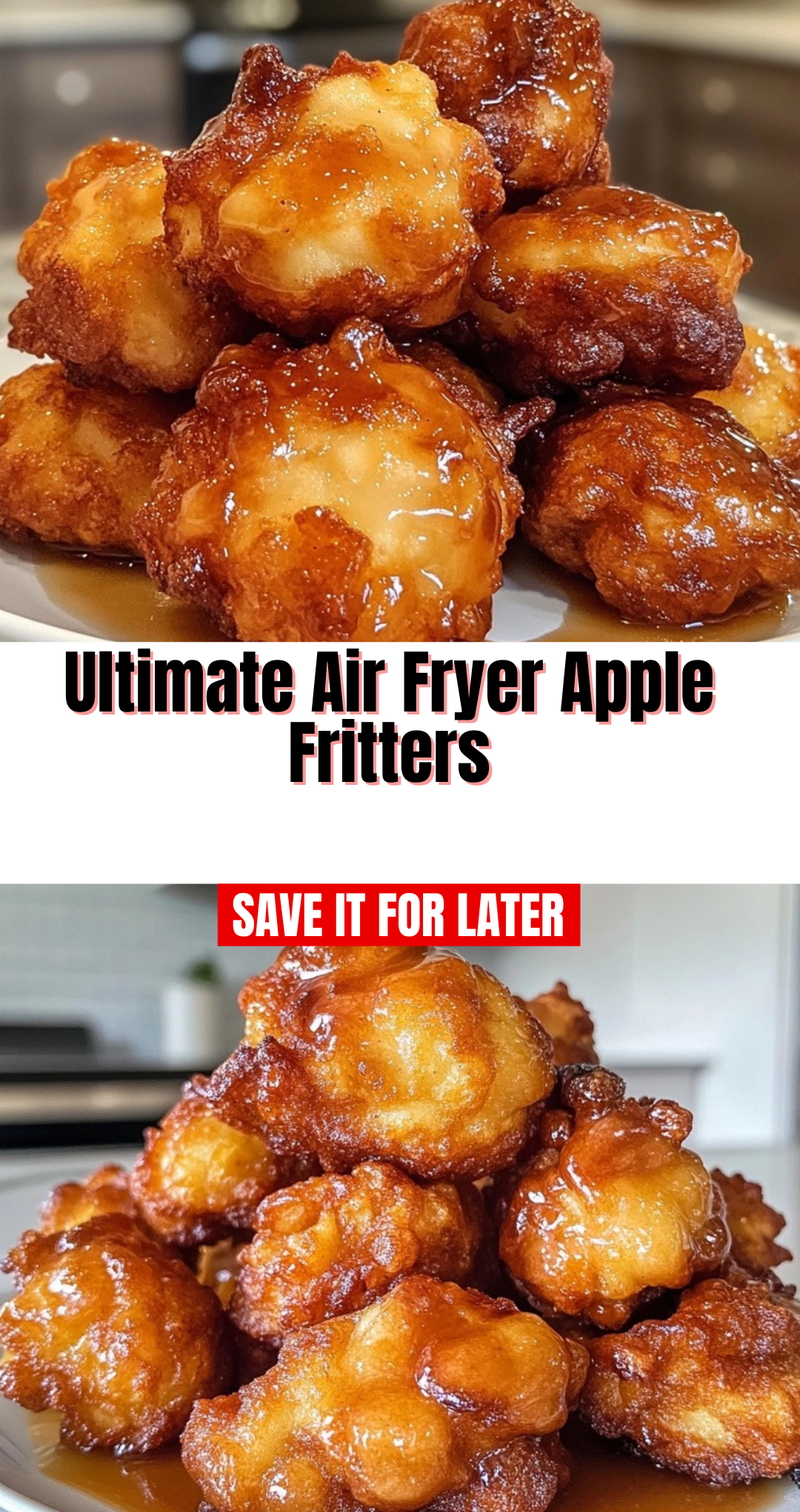 Ultimate Air Fryer Apple Fritters