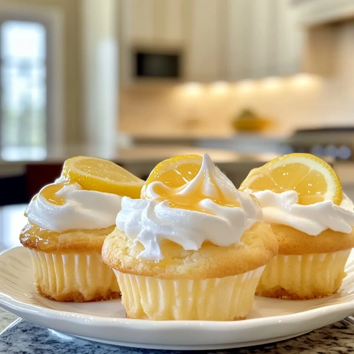 Lemon Meringue Cookie Cups