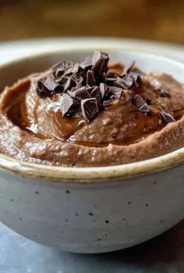 dark chocolate hummus