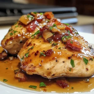Maple Garlic Bacon Chicken