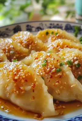 Cabbage Dumplings with Spicy Chili Oil Dip