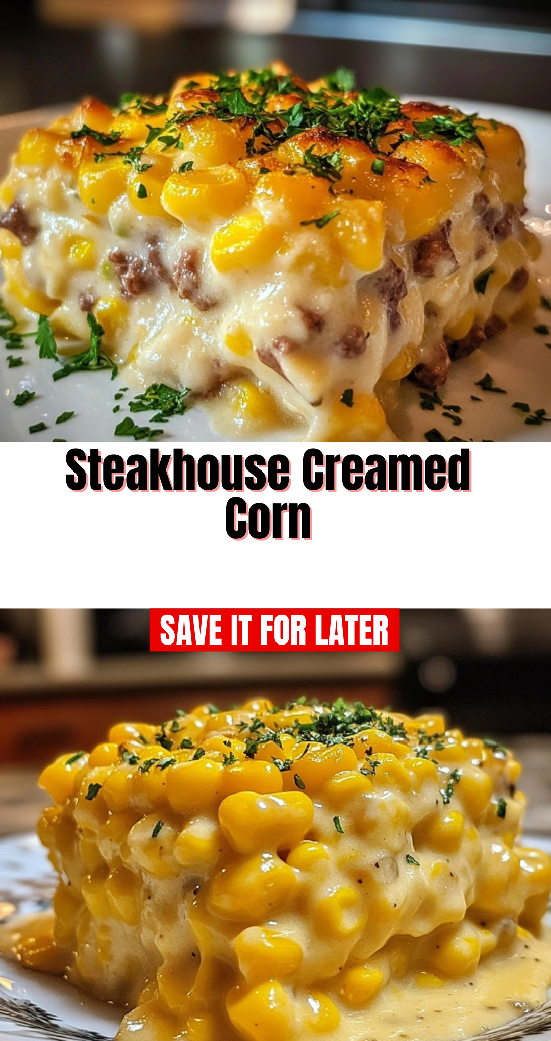 Steakhouse Creamed Corn